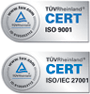 Certifications ISO 9001:2000 ISO 27001:2005
